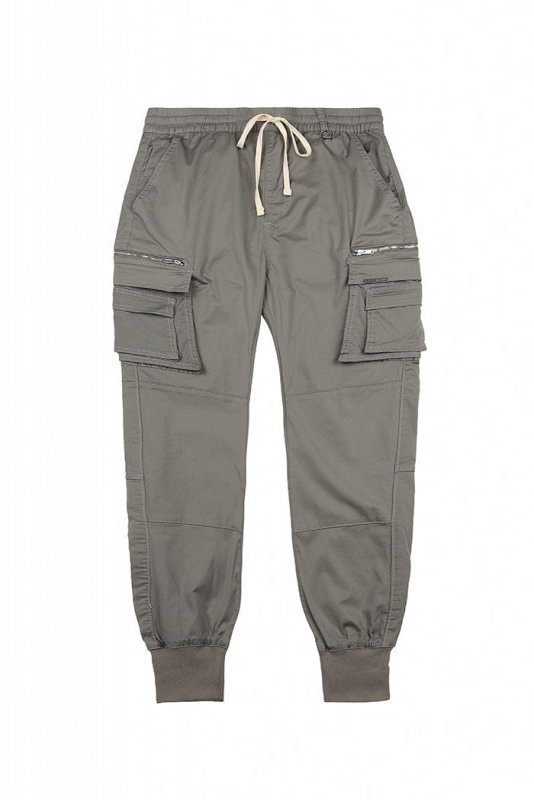 Gray Cool Cargo Joggers