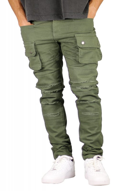Olive Cargo Pants