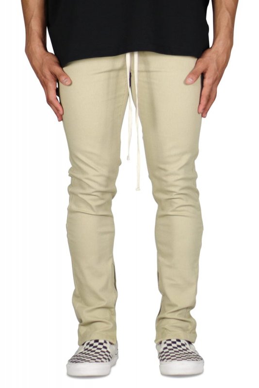 Khaki Zipper Pants