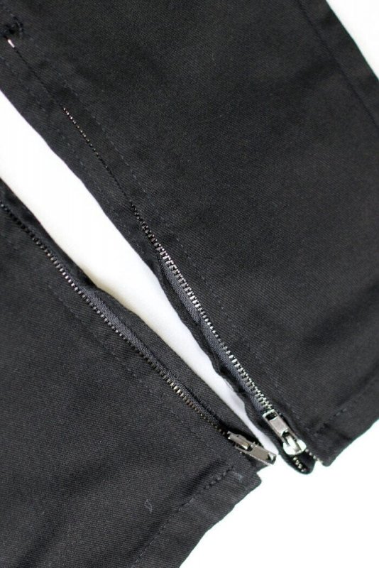 Black Zipper Pants