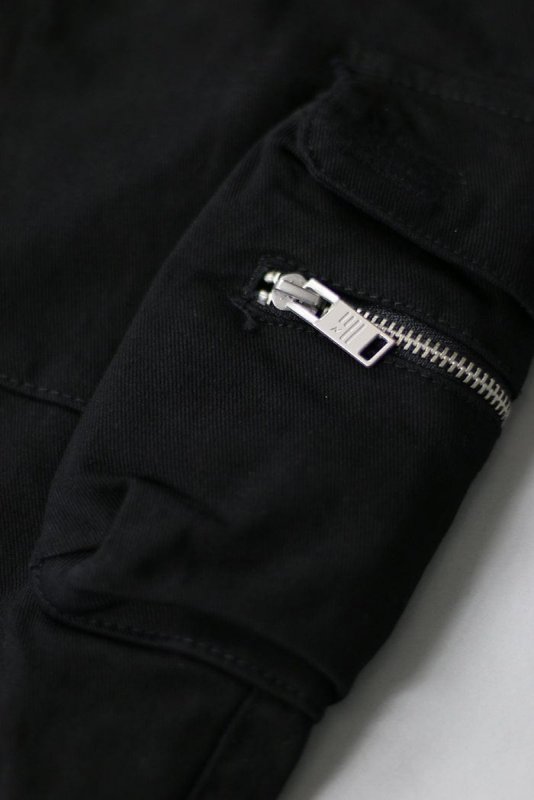 Black Combat Cargo Pants
