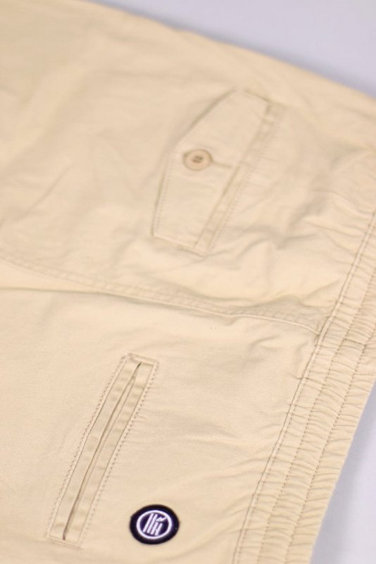 Khaki Drop Crotch Pants