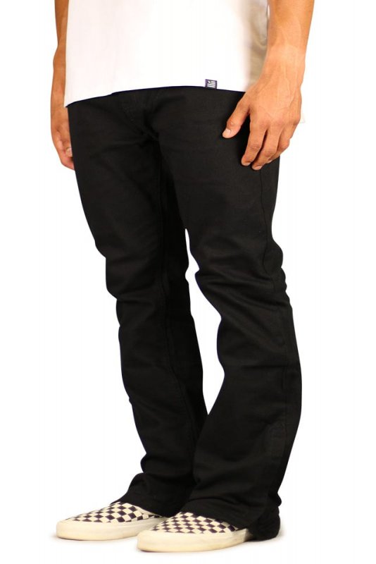 Jet Black Flare Pants