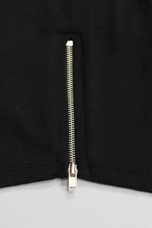 Zipper Long T-Shirts