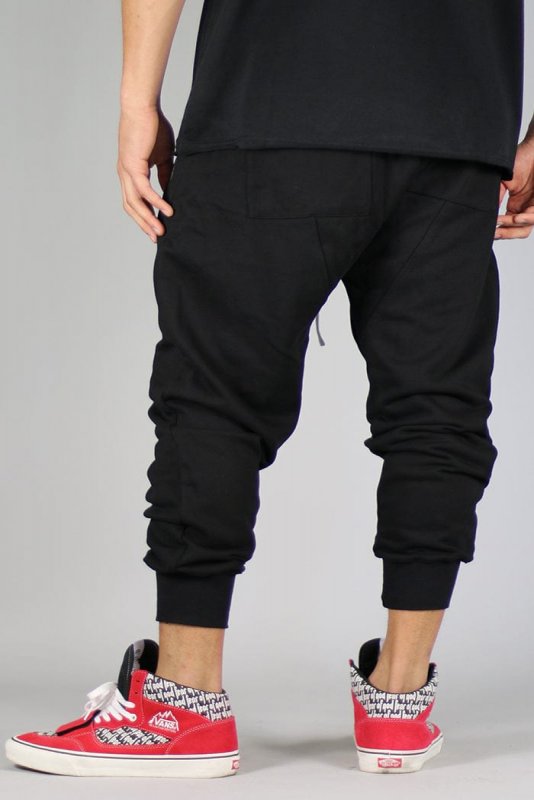 Black LAX Lounge Joggers