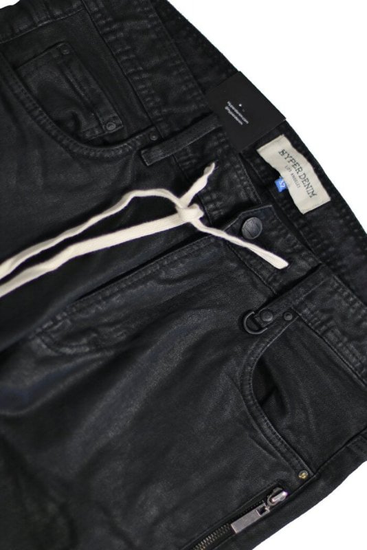 Wax Coated Slim Jeans