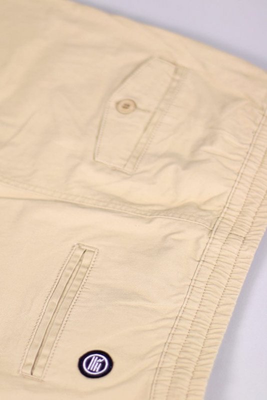 Khaki Drop Crotch Joggers