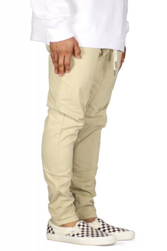 Khaki Drop Crotch Pants