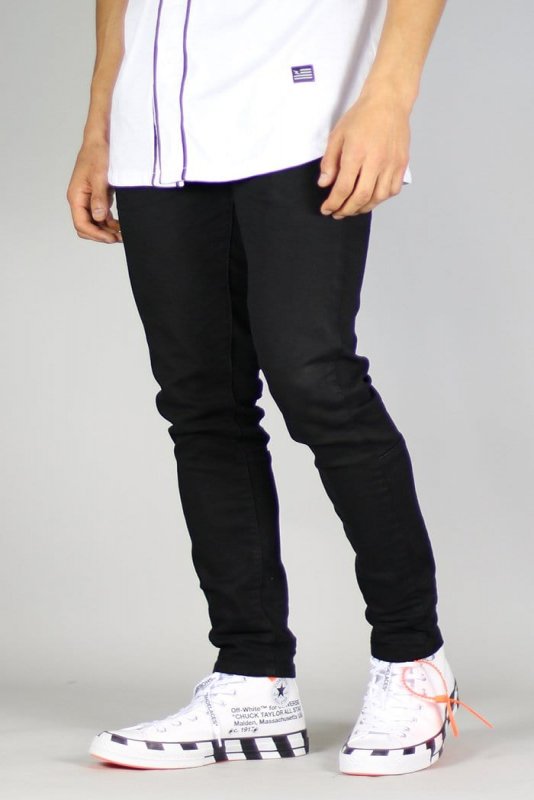 Jet Black Ian Stack Jeans