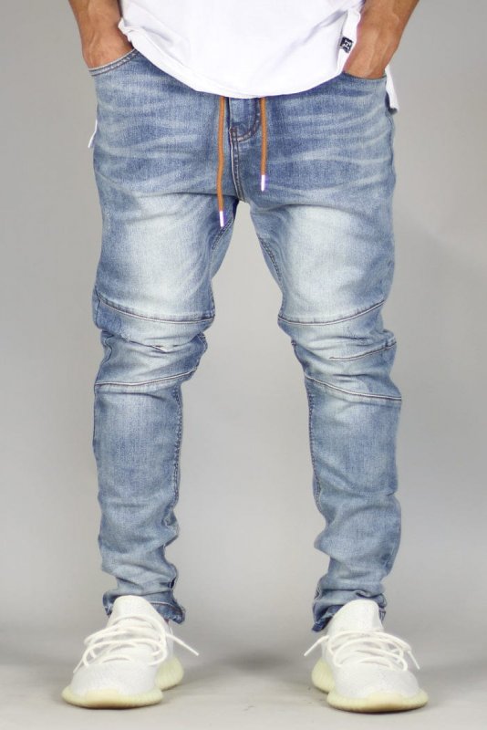 M.Blue Gnu Zipper Jeans