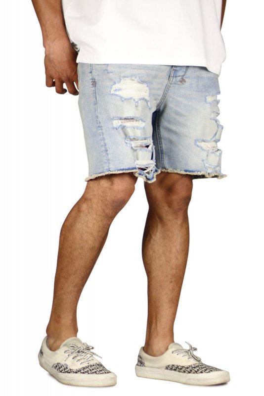 LT.Blue Thrasher Denim Shorts