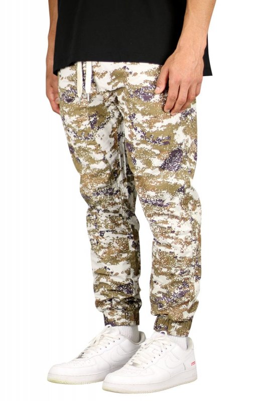 Khaki Camo Joggers