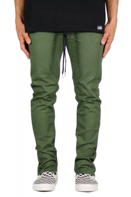 Olive Zipper Pants
