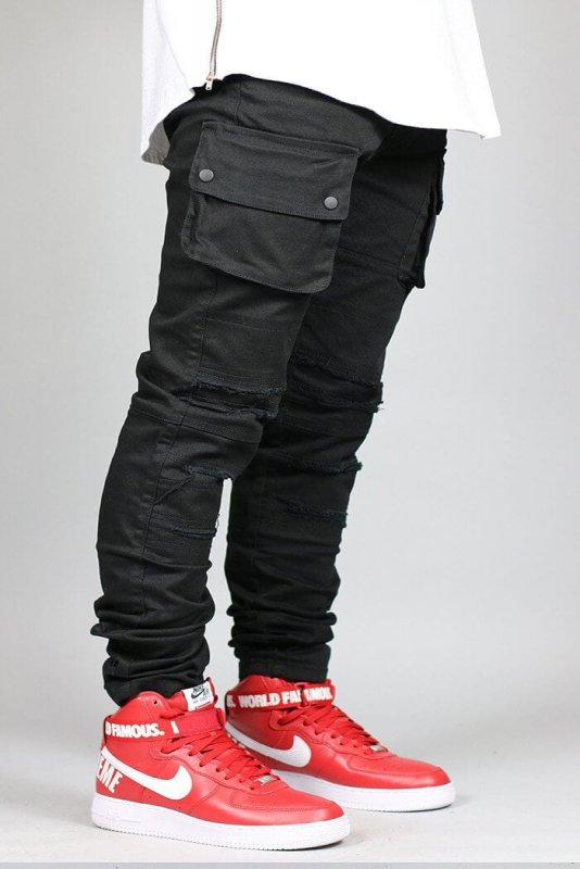 Black Cargo Pants