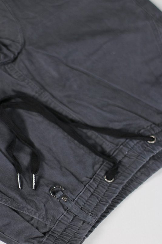 Charcoal  Drop Crotch Joggers