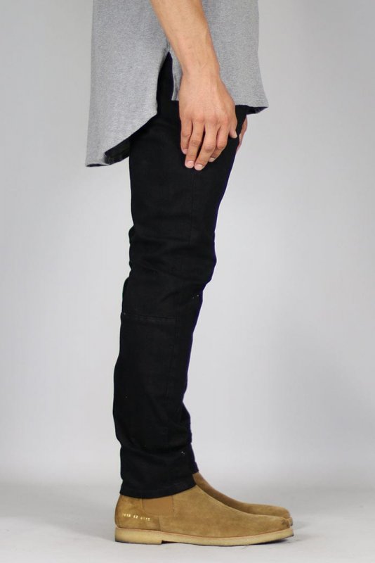 Jet Black Burst Jeans