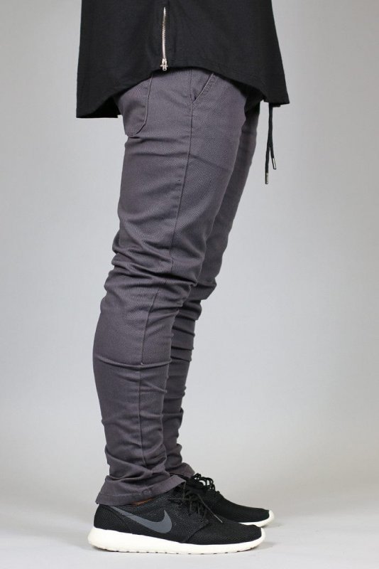 Charcoal Zipper Pants