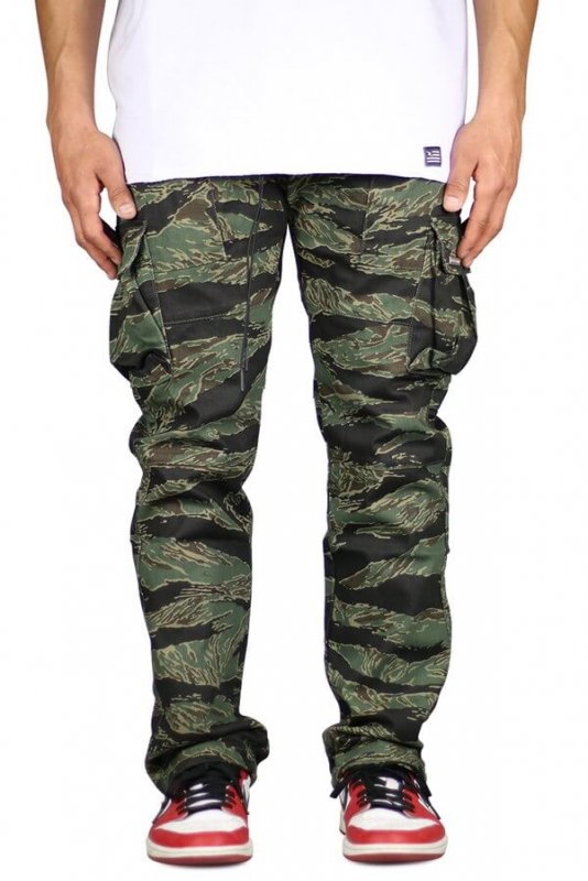 Wood Tiger Straight Cargo Pants
