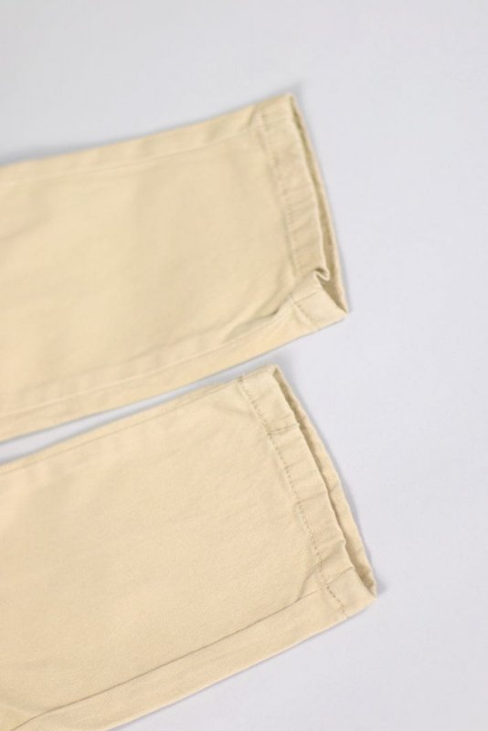 Khaki Drop Crotch Pants
