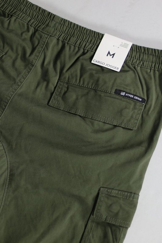 Olive Cargo Joggers