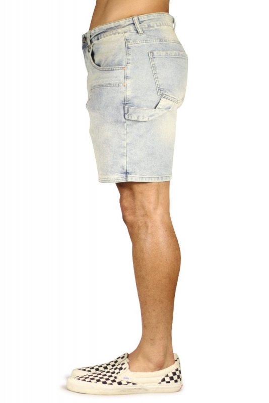 LT. Blue Carpenter Denim Shorts