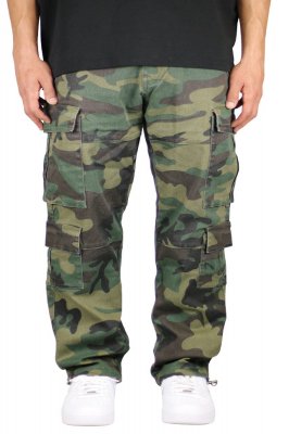 Camo 8 Pocket Cargo Pants