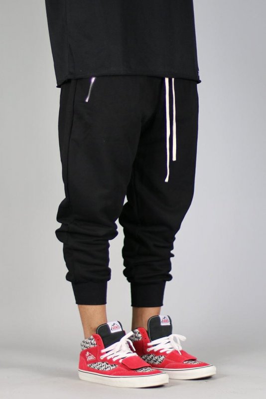 Black LAX Lounge Joggers
