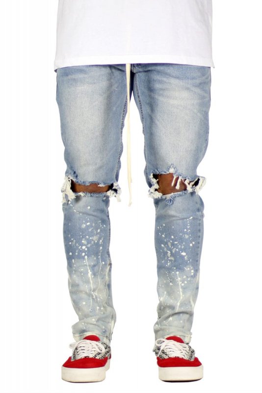 Flame Nate Zipper Jeans