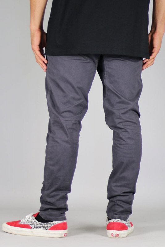 Charcoal Drop Crotch Pants