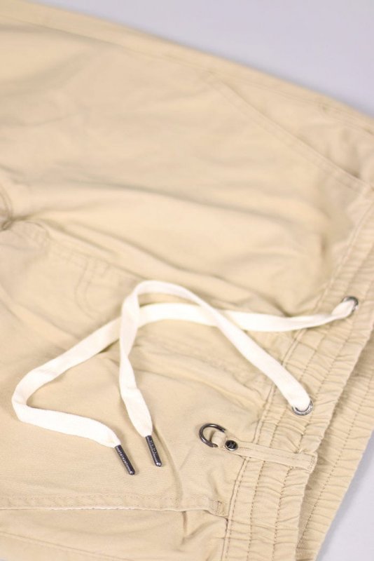 Khaki Drop Crotch Pants