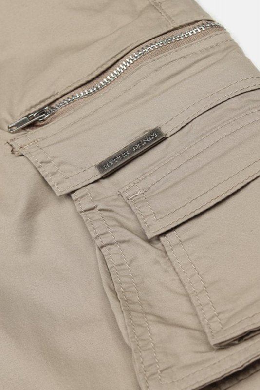 Taupe Cool Cargo Joggers