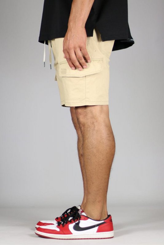 Khaki Cargo Shorts