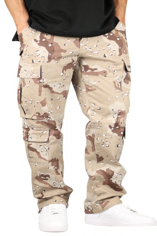 Desert Camo 8 Pocket Cargo Pants