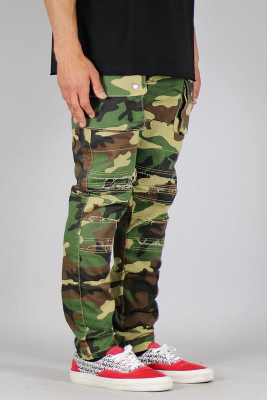 Woodland Camo Cargo Pants