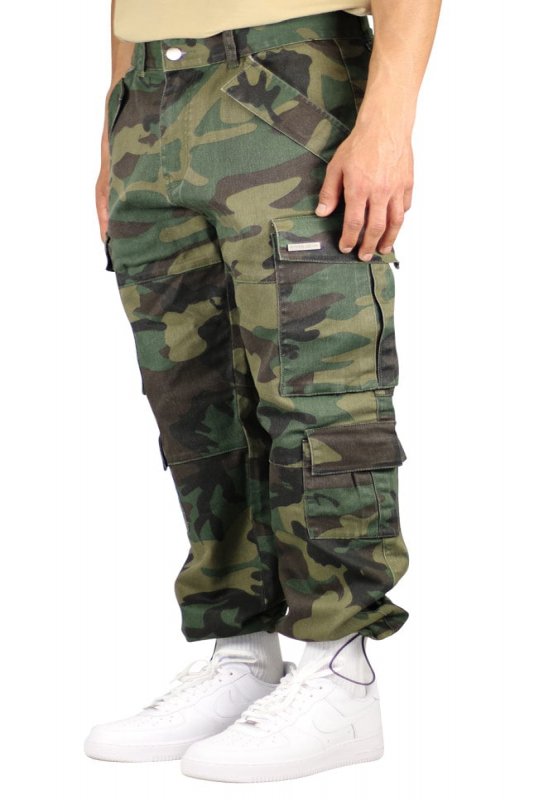 Camo 8 Pocket Cargo Pants