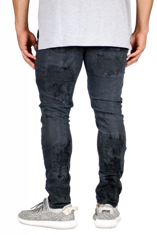 Fade Black Thrasher Jeans
