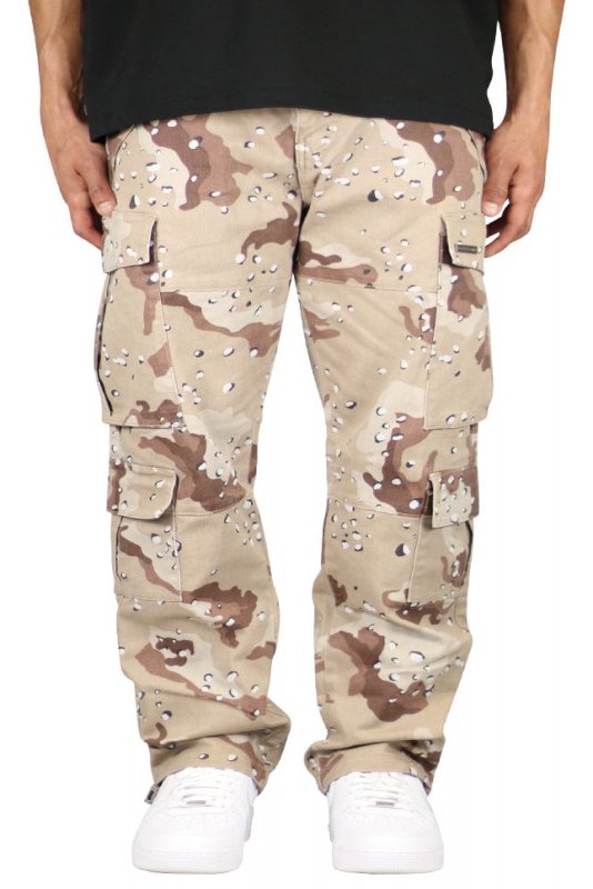 Desert Camo 8 Pocket Cargo Pants
