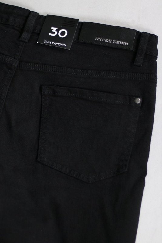 Jet Black Ian Stack Jeans