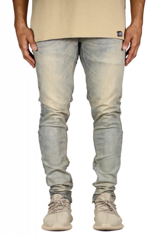 Vintage Stack Zipper Jeans