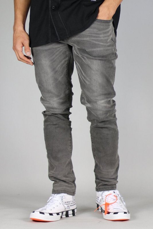 Gray Ian Stack Jeans
