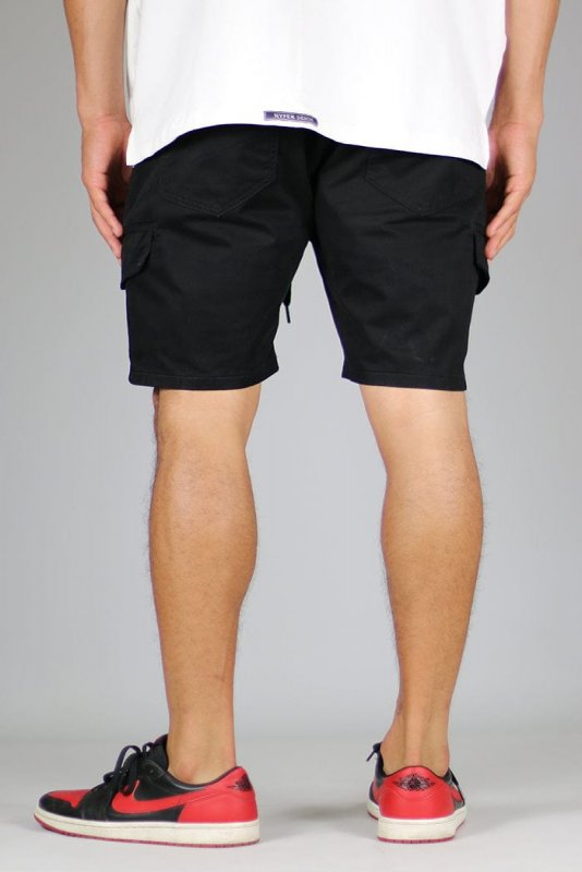 Black Cargo Shorts