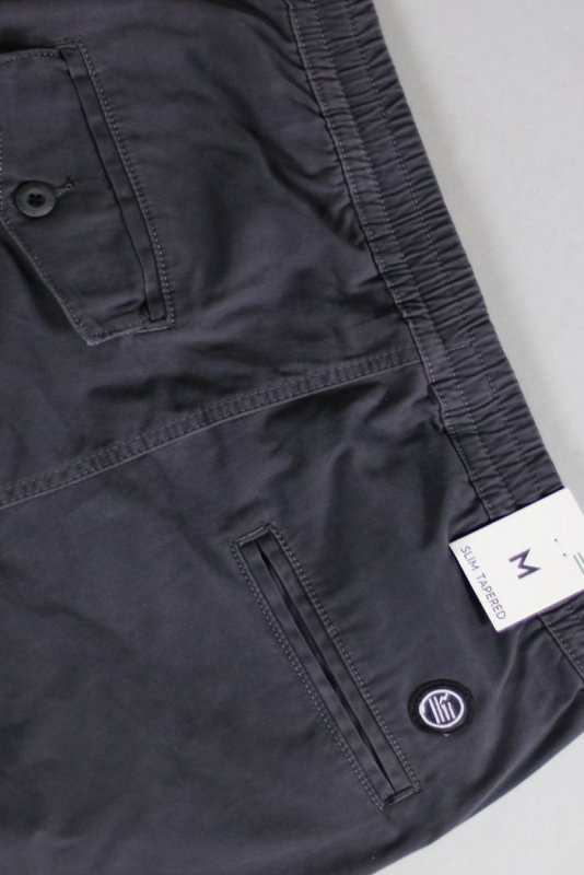 Charcoal Drop Crotch Pants