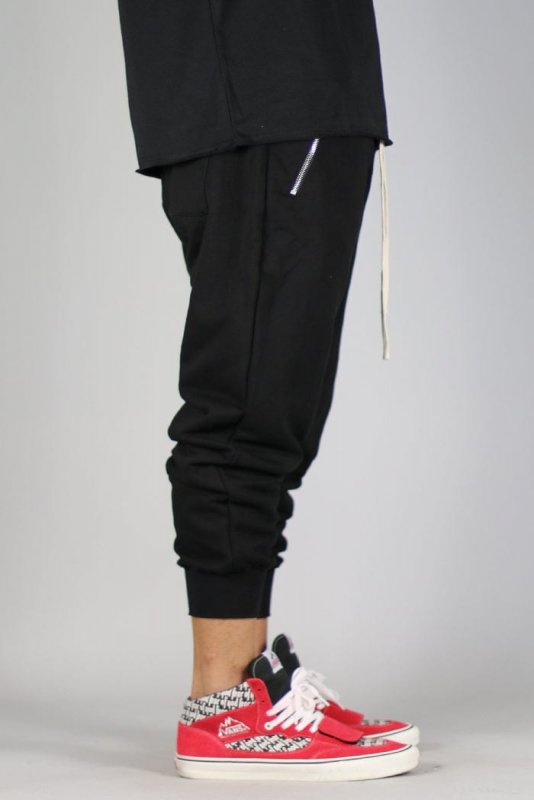Black LAX Lounge Joggers