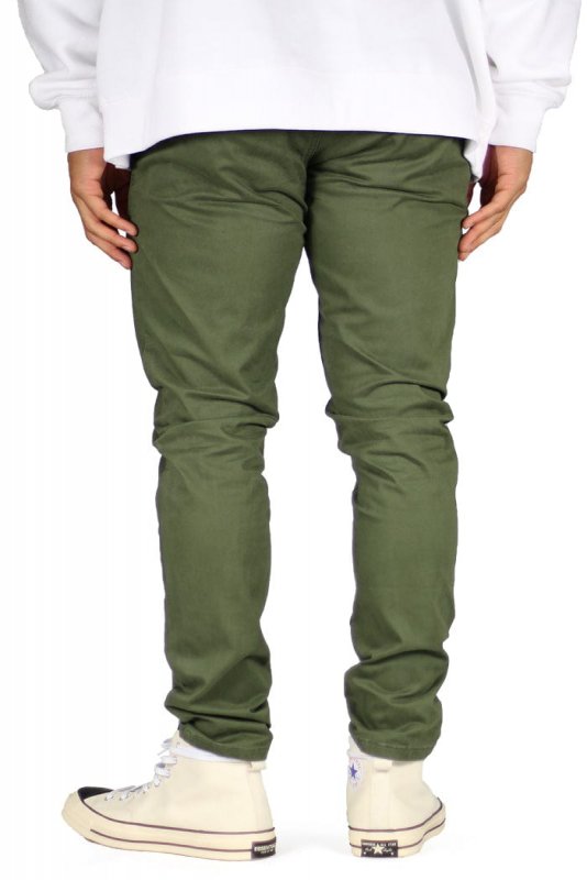 Olive Skater Chino Pants