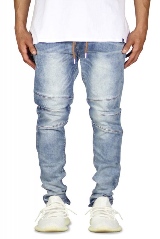 M.Blue Gnu Zipper Jeans