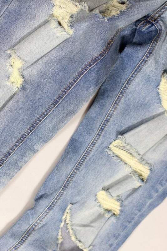 LT.Blue Gao Zipper Jeans