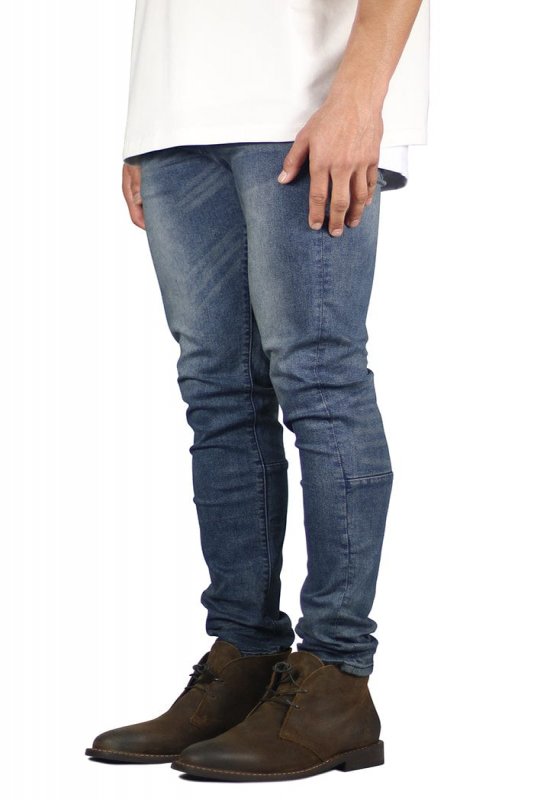 Marine Blue Ian Stack Jeans