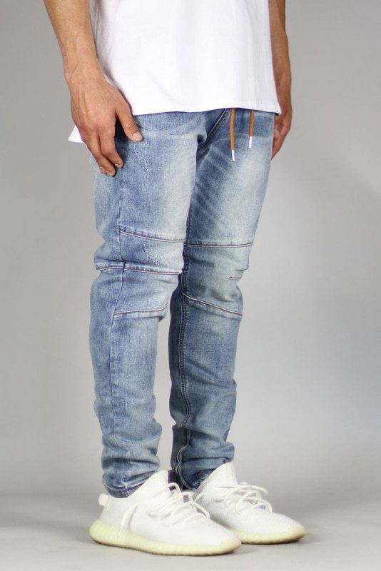 M.Blue Gnu Zipper Jeans