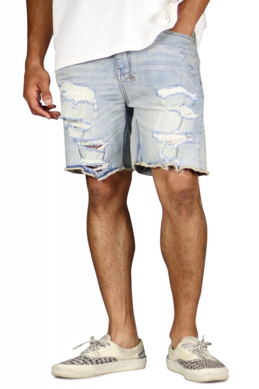 LT.Blue Thrasher Denim Shorts
