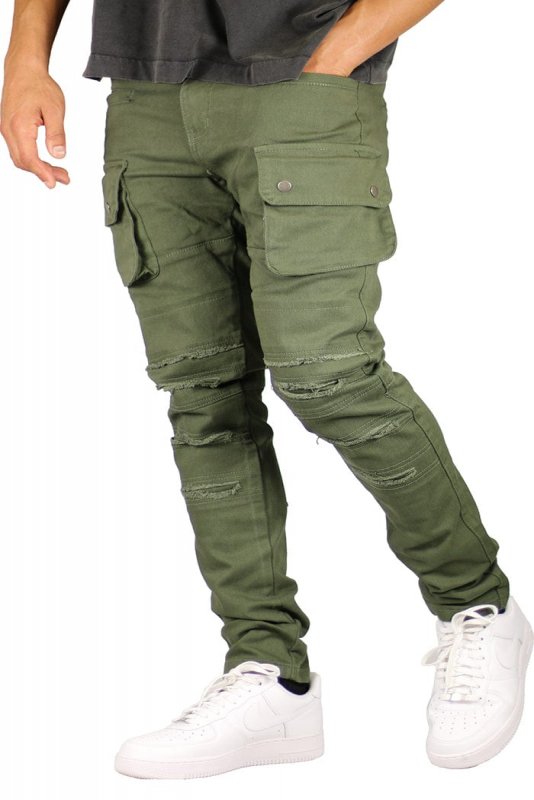Olive Cargo Pants